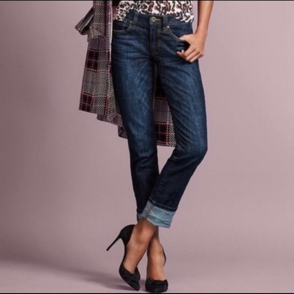 Cabi never worn Jeans. Style #3386. Size 12 dark blue.
